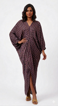Chandri Kaftan  - Taupe Jalli