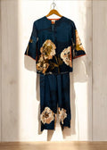 Radha Tunic Set - Moonlit Blooms